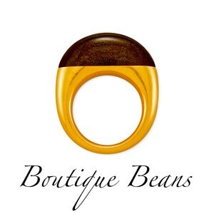 Kendra Scott Kaia Cocktail Ring in Vintage Gold and Obsidian; Size 6; NWT